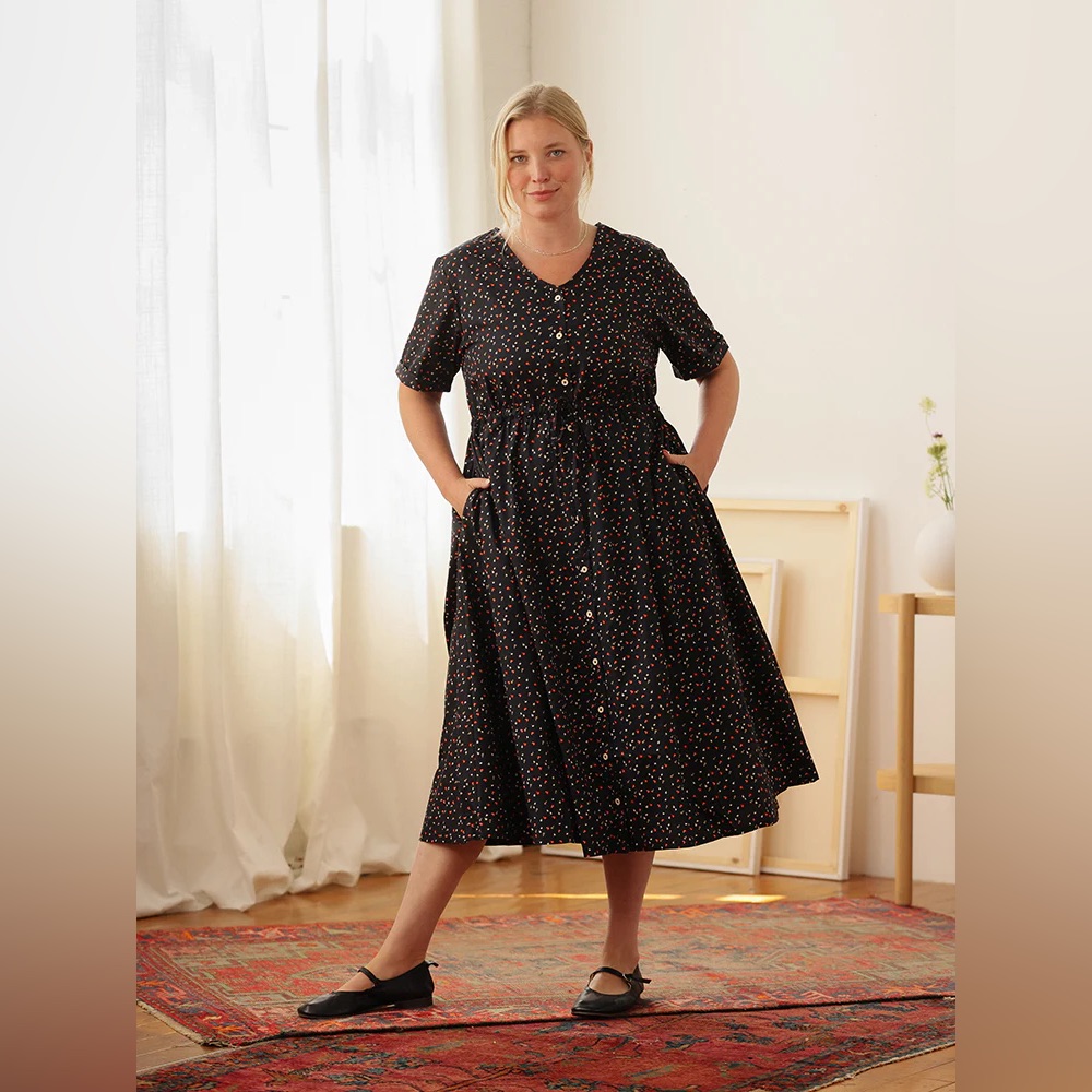 Nwt Tradlands Nell Midi Dress, S
